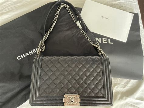 boy bag chanel ebay|Chanel boy bag price 2023.